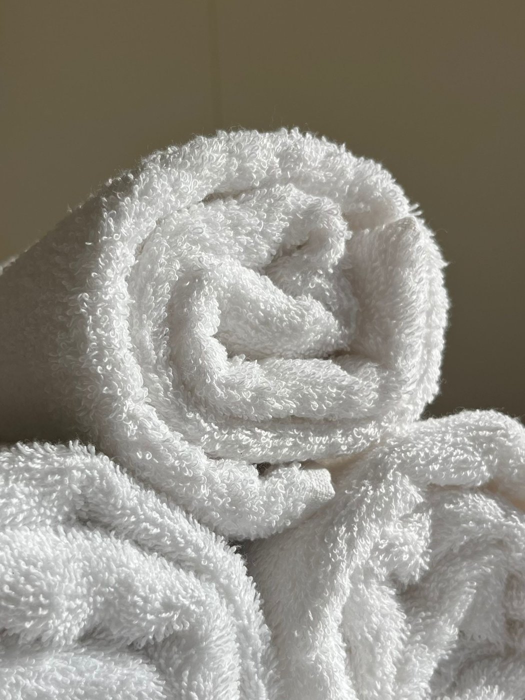Fresh rolled towels at 12:47 Beauty